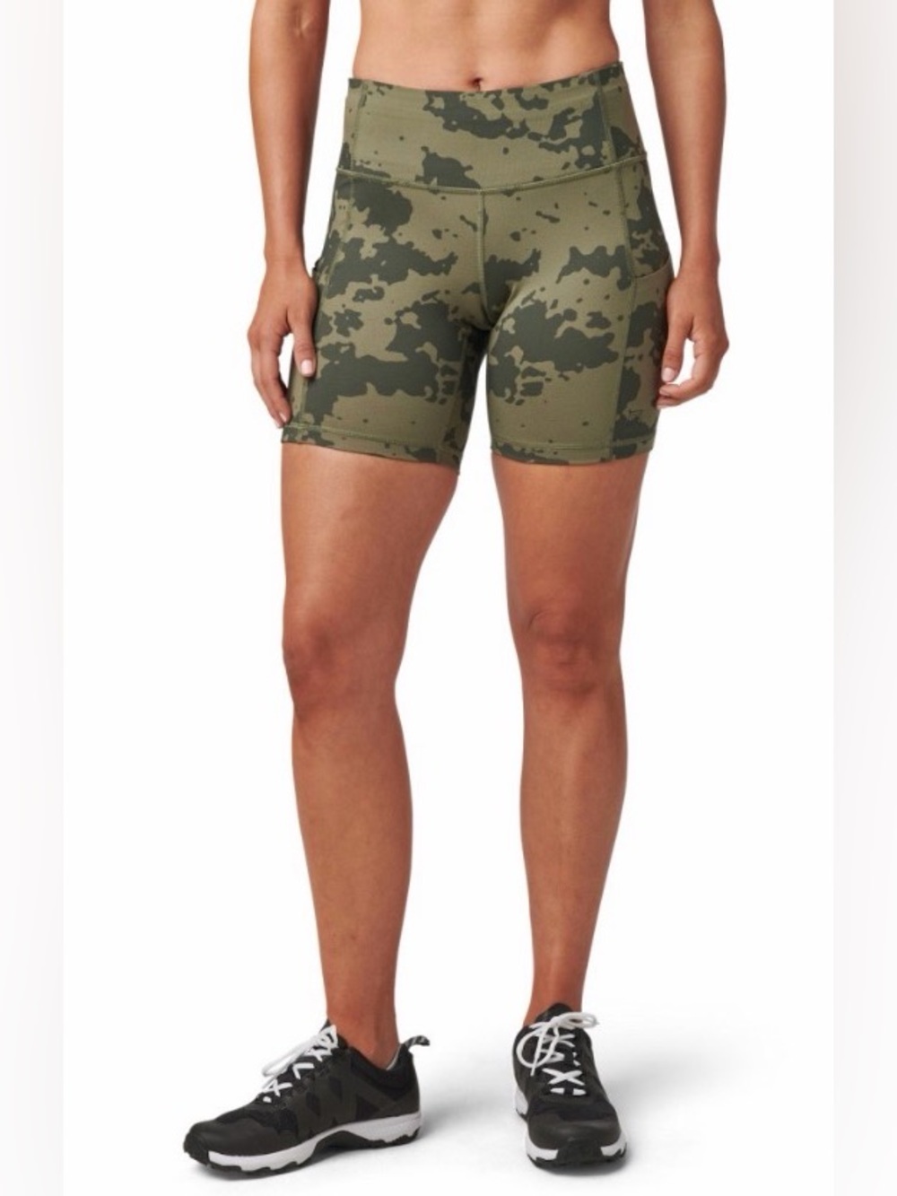 5.11 Tactical Women's PT-R Green Camouflage Eliza Short Size XS